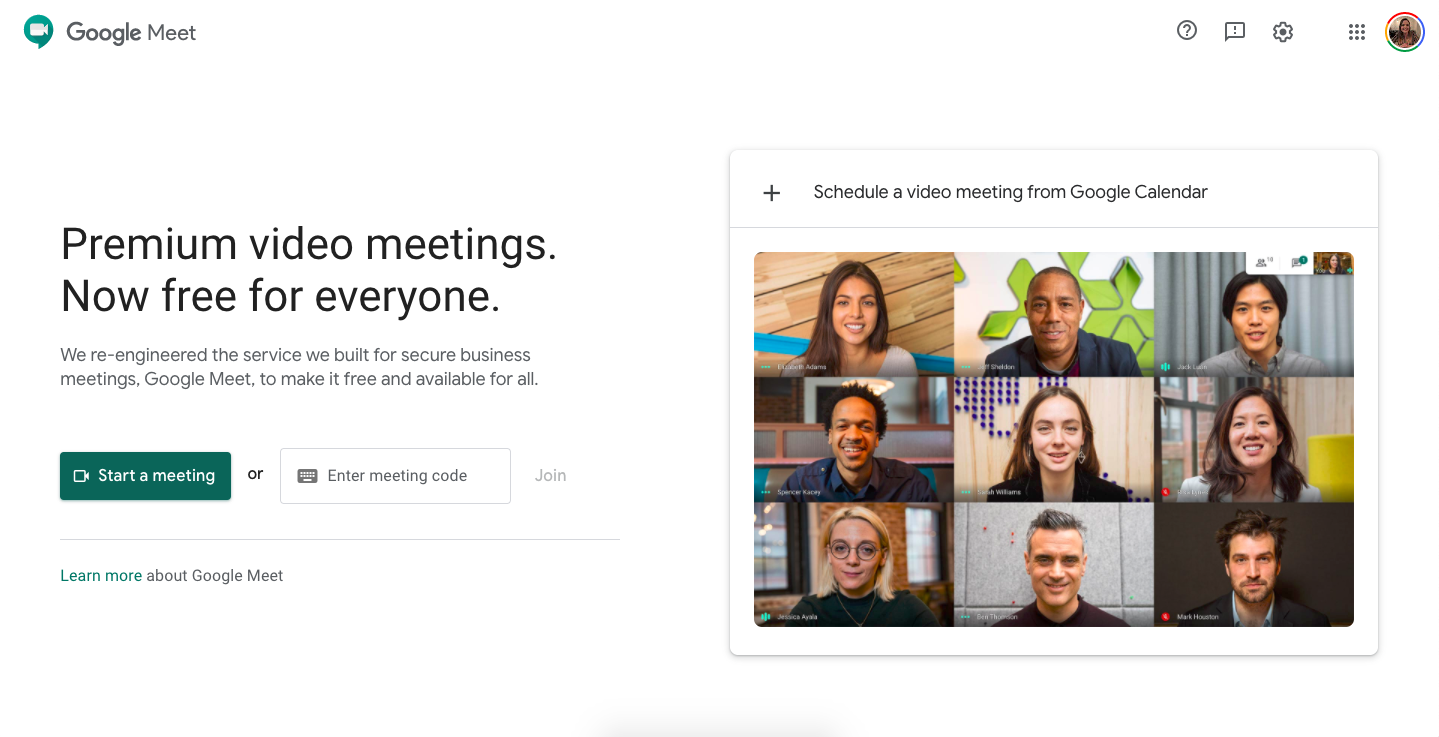 Google Meet: An App to Improve the Work Experience