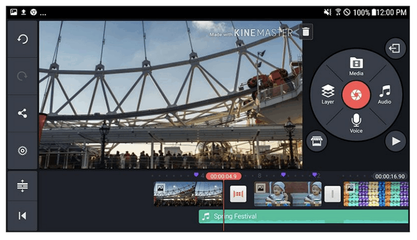 KineMaster: Add and Combine Multiple Layers of Video, Images, Text and Handwriting