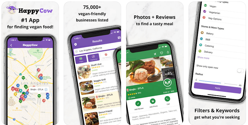 Happy Cow: Find Out All About the App that Helps Find the Best Vegan Restaurants