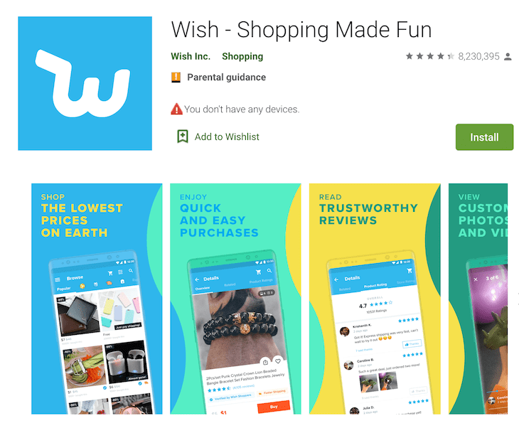 Wish - Find Out How to Use the Best Shopping App
