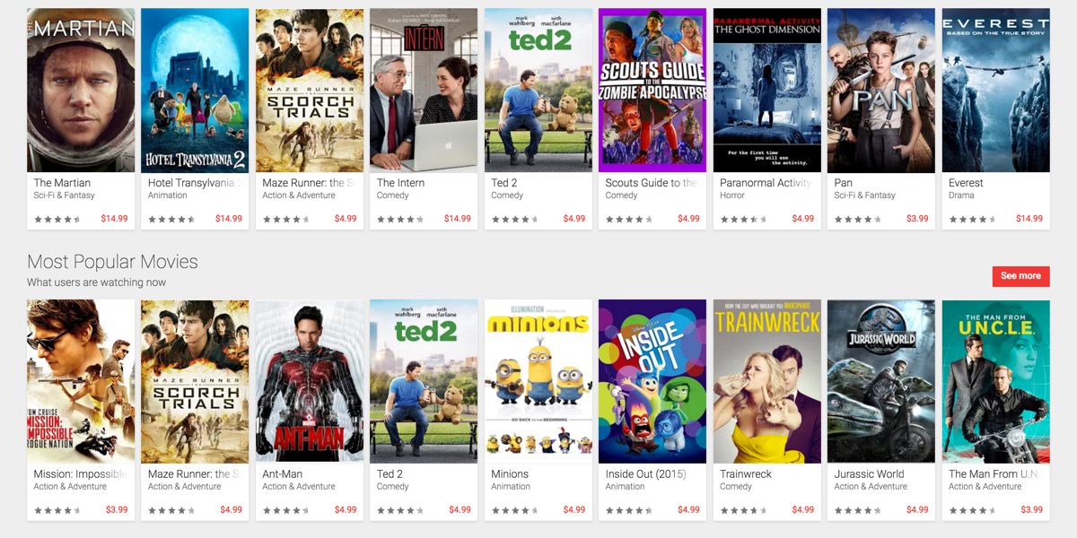 Google Play Movies - Best Way to Watch Movies