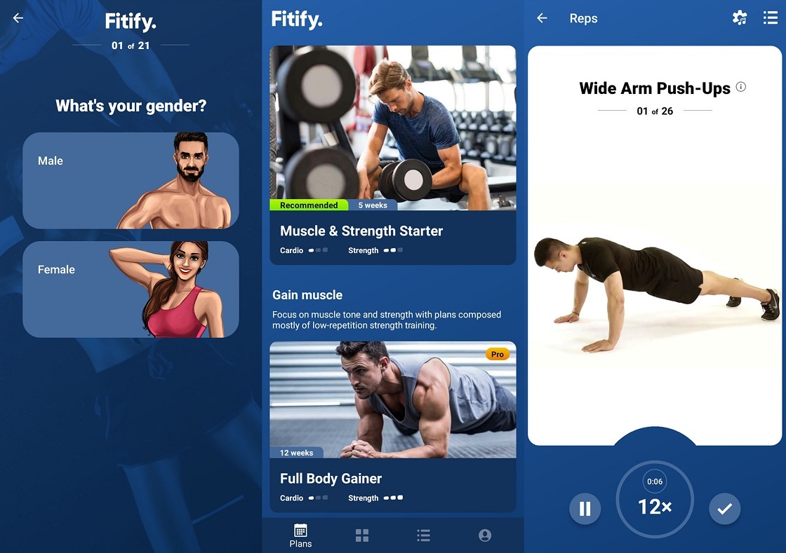 Fitify App - See How To Do Training Routines
