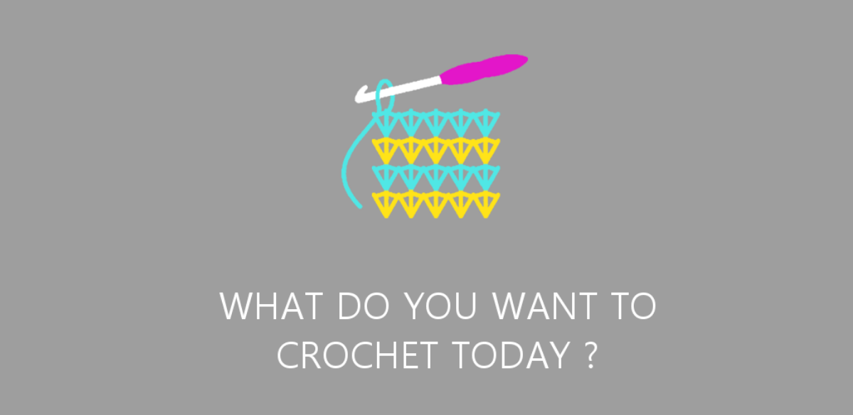 Application to Learn How to Crochet